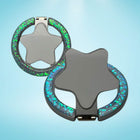 Sublimation Blanks Star Sparkle Ring With Magnet SPC