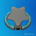 Sublimation Blanks Star Sparkle Ring With Magnet SPC