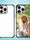 Sublimation 2D Blanks Bumper Phone Case For iPhone 15/16 - Comes with White Insert Aluminum Sublimation
