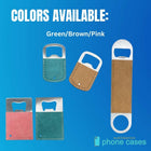 PU Bottle Opener Sublimation Blanks – Perfect for Custom Projects, Square/Long/Round