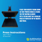 Sublimation Magnetic Wireless Charger Blanks – 15W Fast Charging, LED, Black/White