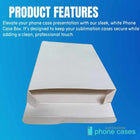 White Phone Case Box- -3.94x5.91 Inches