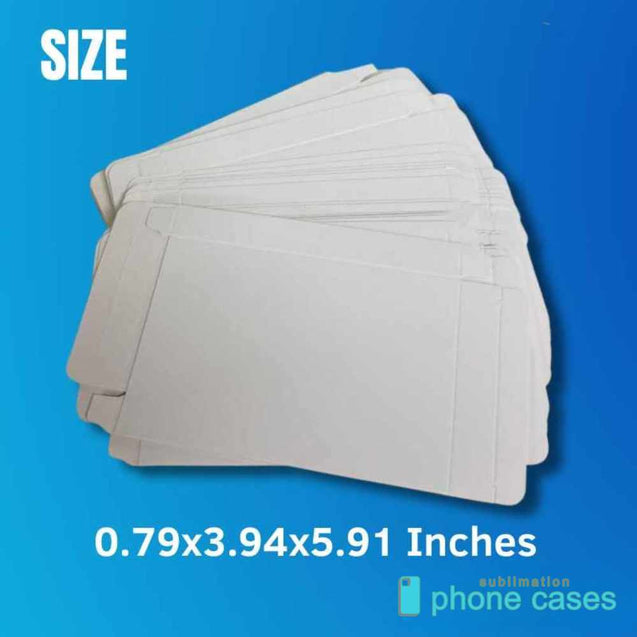 White Phone Case Box- -3.94x5.91 Inches