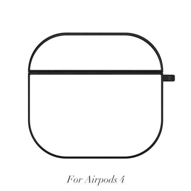 Blank AirPods Sublimation Case Compatible with AirPods 4 3 2 1 AirPods Pro