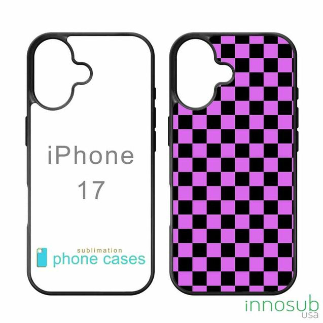 Sublimation Blank Phone Case Compatible with iPhone 11|12|13|14|15|16|17 comes with Aluminum Insert or as Flip Wallet Case