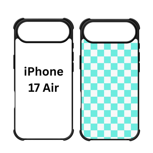 Sublimation 2D Blanks Bumper Phone Case For iPhone 15/16/17 - Comes with White Insert Aluminum
