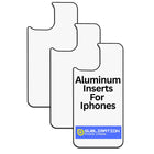 SPC White Aluminum Inserts for iPhone Sublimation Cases