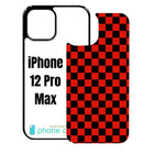 Sublimation Blank Phone Case Compatible with iPhone 11/12/13/14/15/16 with Tempered Glass Insert Wireless Charging Compatible