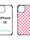 Sublimation 2D Blanks Bumper Phone Case For iPhone 15/16/17 - Comes with White Insert Aluminum