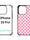Sublimation 2D Blanks Bumper Phone Case For iPhone 15/16/17 - Comes with White Insert Aluminum