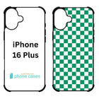 Sublimation 2D Blanks Bumper Phone Case For iPhone 15/16 - Comes with White Insert Aluminum