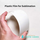 SPC White Plastic Film Spare Inserts for Sublimation Magnetic Cases – Compatible with Samsung Galaxy