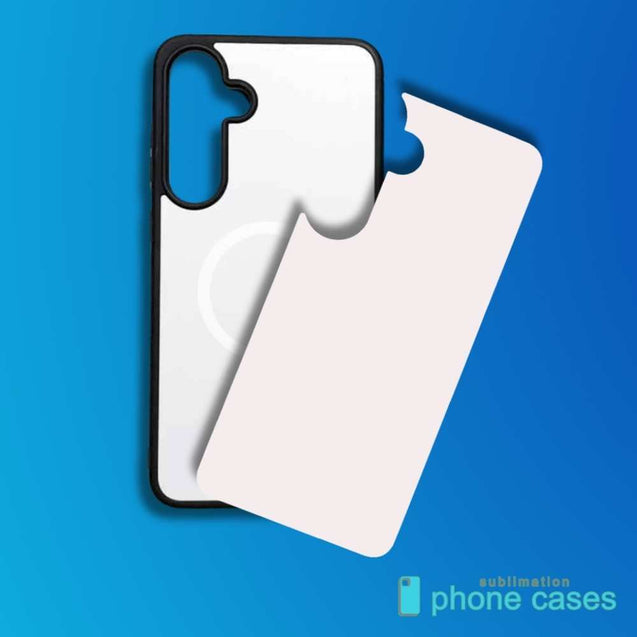 SPC White Plastic Film Spare Inserts for Sublimation Magnetic Cases – Compatible with Samsung Galaxy