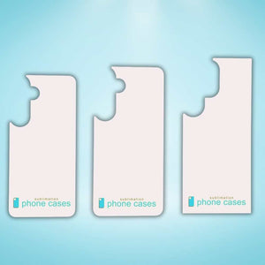 SPC White Plastic Film Spare Inserts for Sublimation Magnetic Cases – Compatible with Samsung Galaxy