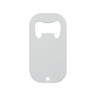Sublimation Bottle Opener Blank Stainless Steel 2 Sided- White
