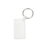 Sublimation aluminum keychain key tag