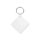 Sublimation aluminum keychain key tag