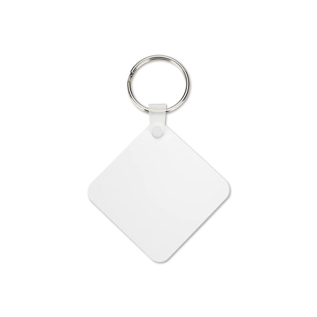 Sublimation aluminum keychain key tag