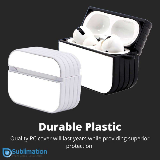 Blank AirPods Sublimation Case Compatible with AirPods and AirPods Pro