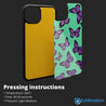 Sublimation Blank Phone Case Compatible with iPhone XR/XS/11/12/13/14/15 with Tempered Glass Insert Wireless Charging Compatible - 30% Off Storewide!