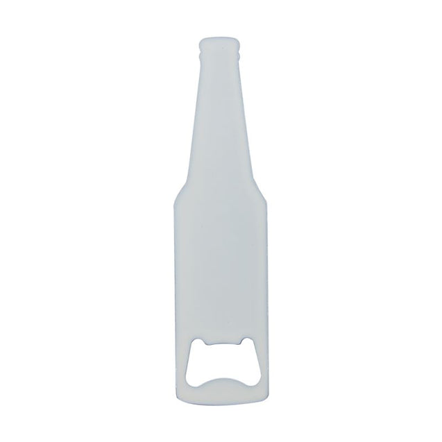 Sublimation Bottle Opener Blank Stainless Steel White 2 Sided