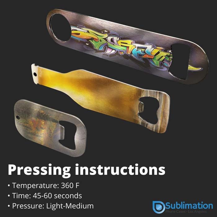 Sublimation Botle Opener