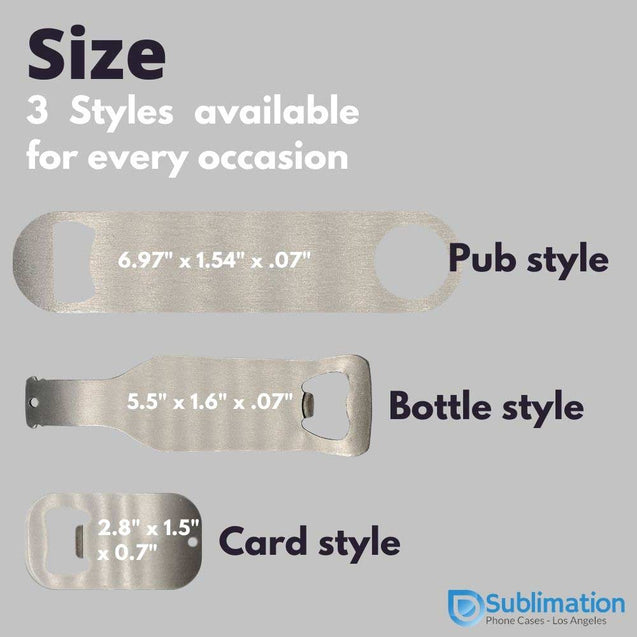 sublimation Bottle Opener