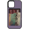 Sublimation Black PU Leather Card Holder with one Slot