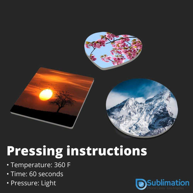 Sublimation sandstone coaster