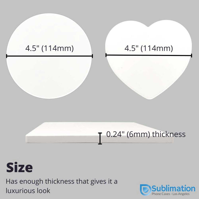 Sublimation sandstone coaster