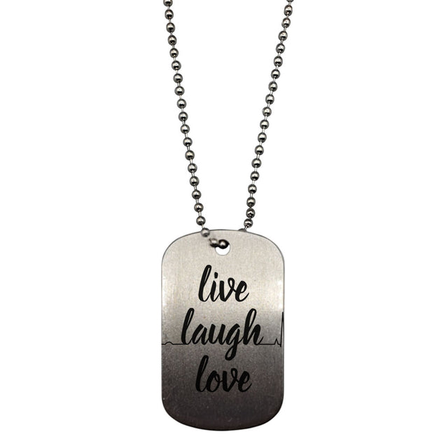 Sublimation Dog Tag Sainless Steel