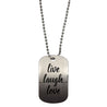 Sublimation Dog Tag Sainless Steel