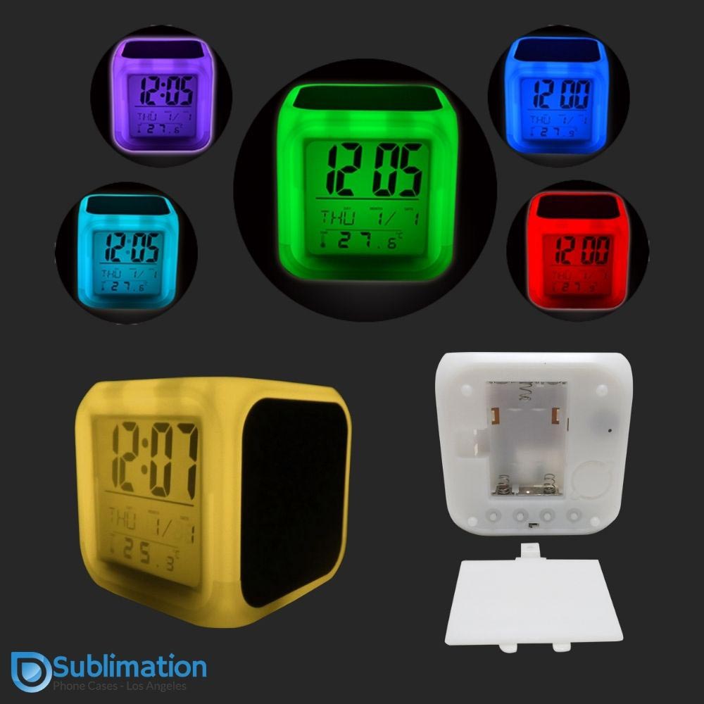 Sublimation Kids Digital LED Alarm Clock- DIY Print - Los Angeles 2022 ...