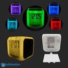 Sublimation LED clock -SPC