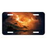 Blank Sublimation License Plate White Glossy Aluminum 12"x6"