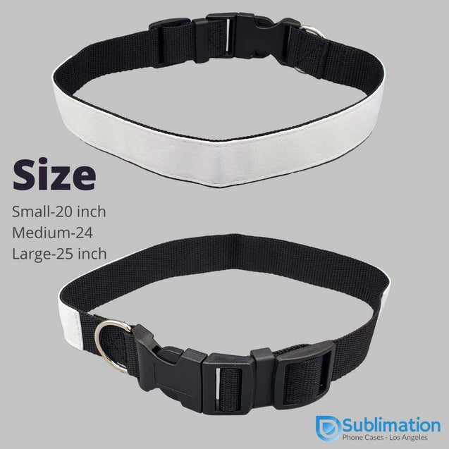 sublimation blank pet collar