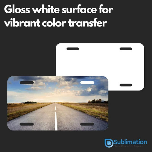 sublimation blank license plate