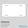 sublimation blank license plate