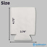 Sublimation Can Cooler Neoprene 12oz