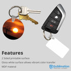 Sublimation Blank Keychain MDF