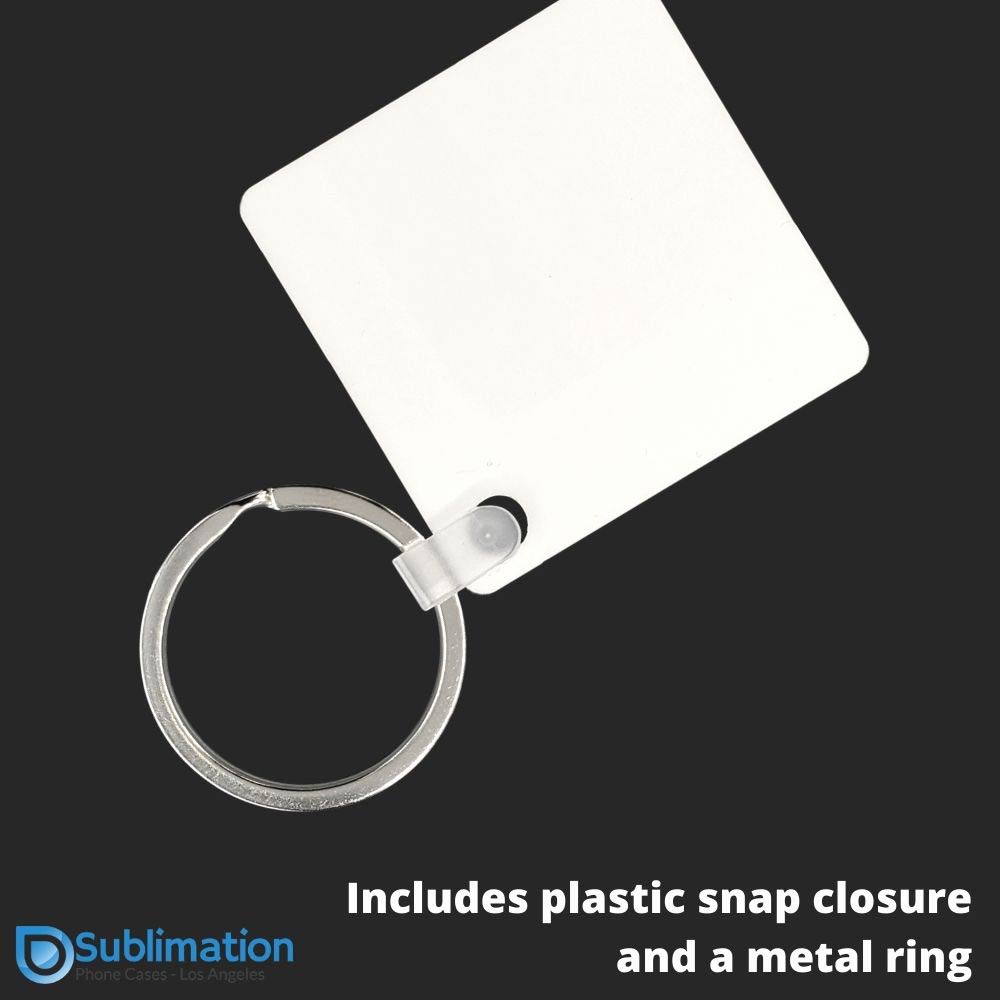 Sublimation Blank Keychain / Keytag-2-Sided MDF - SPC - Sublimation ...