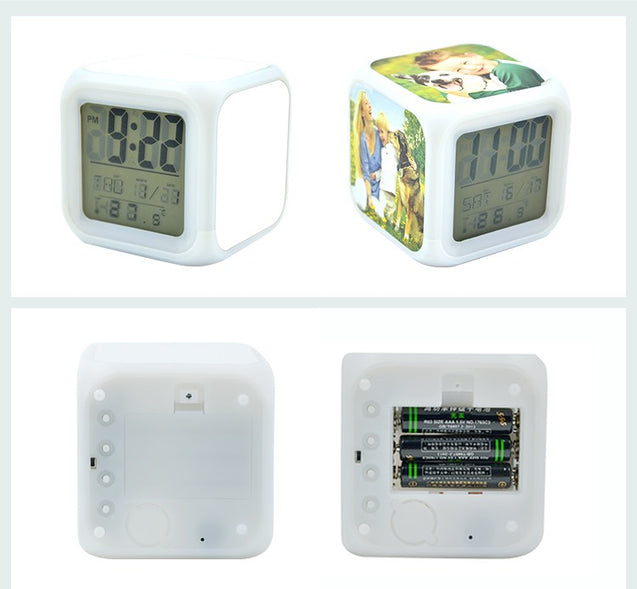 Sublimation LED clock -SPC 